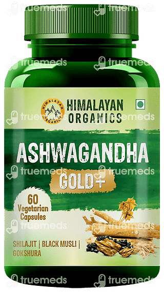 Himalayan Organics Ashwagandha Gold + Capsule 60