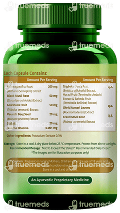 Himalayan Organics Ashwagandha Gold + Vegetarian Capsule 60