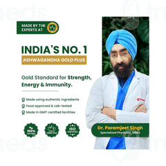 Himalayan Organics Ashwagandha Gold + Vegetarian Capsule 60