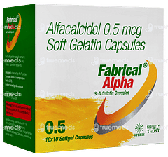 Fabrical Alpha 0.50 MCG Capsule 10