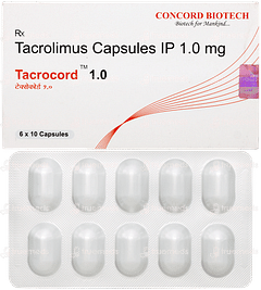 Tacrocord 1.0 Capsule 10