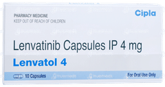 Lenvatol 4 Capsule 10