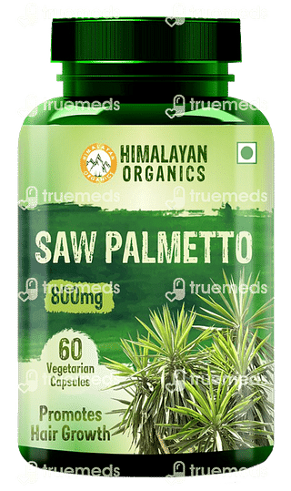 Himalayan Organics Saw Palmetto 800 MG Capsule 60