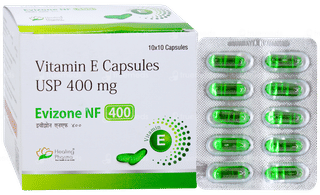 Evizone Nf 400 Capsule 10