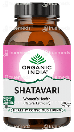 Organic India Shatavari 400 MG Capsule 180 Organic India Shatavari 400 MG Capsule 180