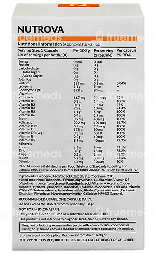 Nutrova Kerastrength Capsule 30