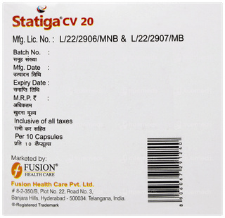 Statiga Cv 20 Capsule 10