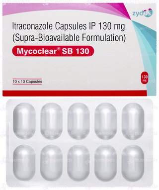 Mycoclear Sb 130 Capsule 10