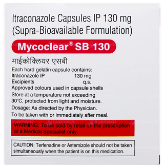 Mycoclear Sb 130 Capsule 10