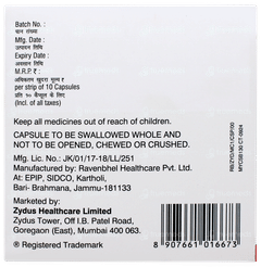 Mycoclear Sb 130 Capsule 10 Mycoclear Sb 130 Capsule 10