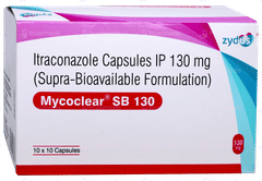Mycoclear Sb 130 Capsule 10 Mycoclear Sb 130 Capsule 10
