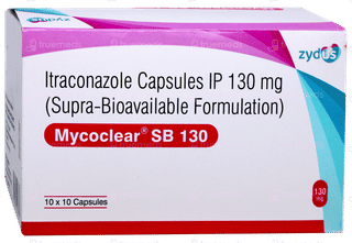 Mycoclear Sb 130 Capsule 10