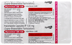 Mycoclear Sb 130 Capsule 10 Mycoclear Sb 130 Capsule 10