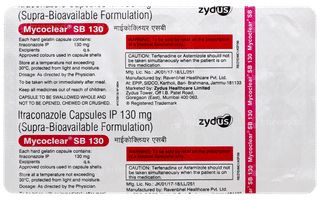 Mycoclear Sb 130 Capsule 10