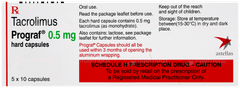 Prograf 0.5Mg Capsule 10 Prograf 0.5Mg Capsule 10