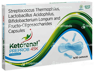 Ketorenal Preprob 45k Capsule 10