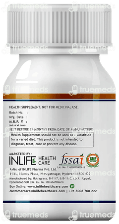 Inlife Vitamin D3 5000iu Capsule 60 Inlife Vitamin D3 5000iu Capsule 60