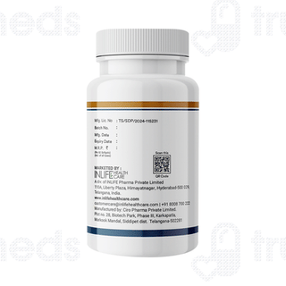 Inlife Vitamin D3 5000iu Capsule 60