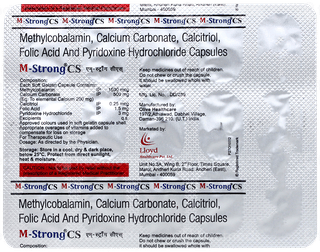 M Strong Cs Capsule 15