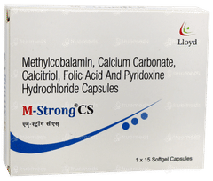 M Strong Cs Capsule 15
