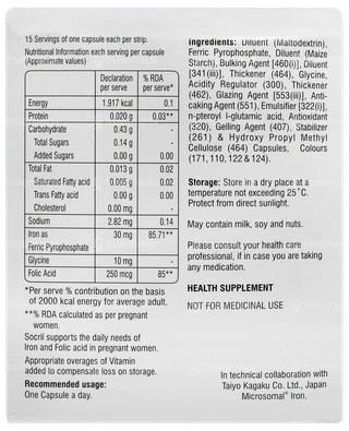 Socril New Capsule 15