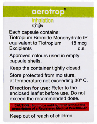 Aerotrop Inhalation Capsule 30