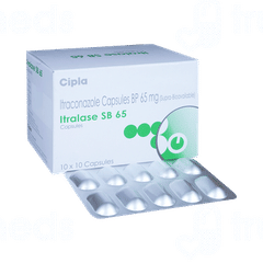 Itralase Sb 65 Capsule 10