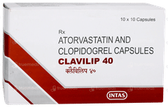 Clavilip 40 Capsule 10