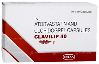 Clavilip 40 Capsule 10