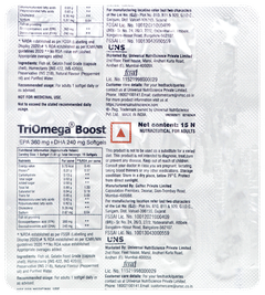 Triomega Boost Softgel 15 Triomega Boost Softgel 15