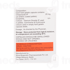 Kemopraz 20 MG Capsule 15