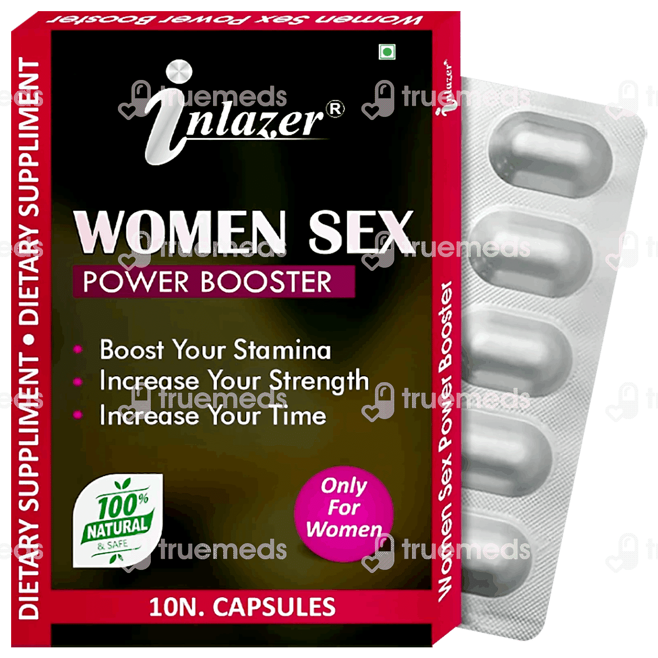 Inlazer Women Sex Power Booster Capsule 10 Uses Side Effects Dosage Price Truemeds 1860