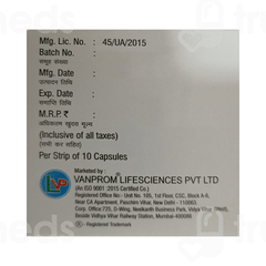 Safertine 100 Capsule 10