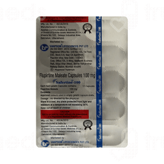 Safertine 100 Capsule 10