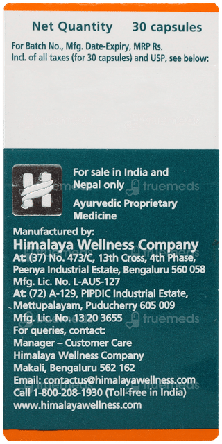 Himalaya Oxitard Capsule 30