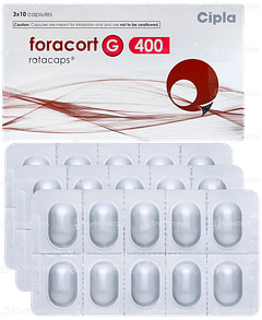 Foracort G 400 3 Pack Of 10 Rotacaps