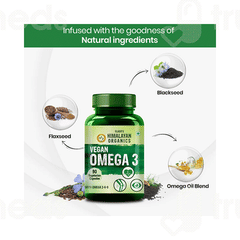 Himalayan Organics Vegan Omega 3 Capsule 90