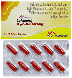 Calciquick K27 D3 Strong Capsule 10