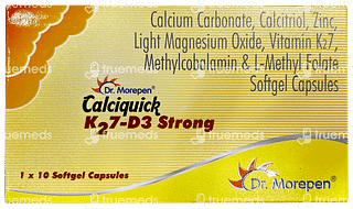 Calciquick K27 D3 Strong Capsule 10