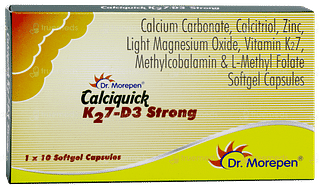 Calciquick K27 D3 Strong Capsule 10