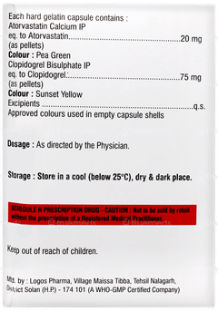 Fpstatin Cv 20 Capsule 15