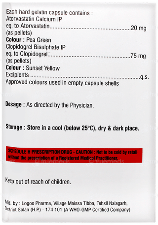 Fpstatin Cv 20 Capsule 15