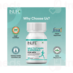 Inlife Multivitamin And Minerals For Men Capsule 60