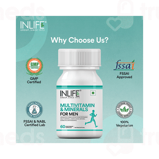 Inlife Multivitamin And Minerals For Men Capsule 60