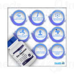 Healthvit Zinc Gluconate 50 MG Capsule 60