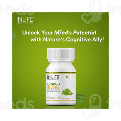 Inlife Ginkgo Biloba Extract 120 MG Capsule 60