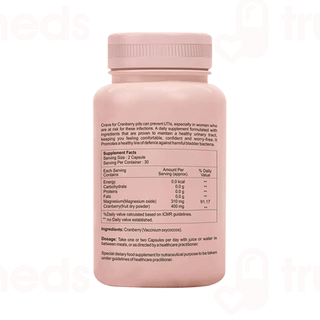 Sheneed Crave Cranberry 400 MG Capsule 60