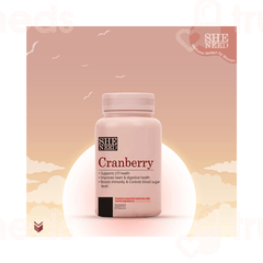 Sheneed Crave Cranberry 400 MG Capsule 60