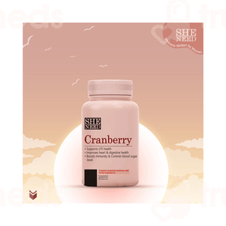 Sheneed Crave Cranberry 400 MG Capsule 60