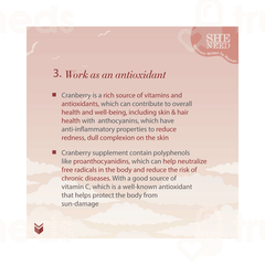 Sheneed Crave Cranberry 400 MG Capsule 60